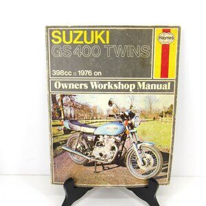 Suzuki GS 400 Twins Haynes 398cc 1976 on Owners Workshop Manual